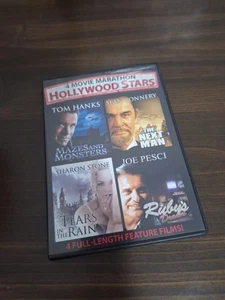 4 Movie Marathon: Hollywood Stars (DVD, 2011) - Foto 1 di 3