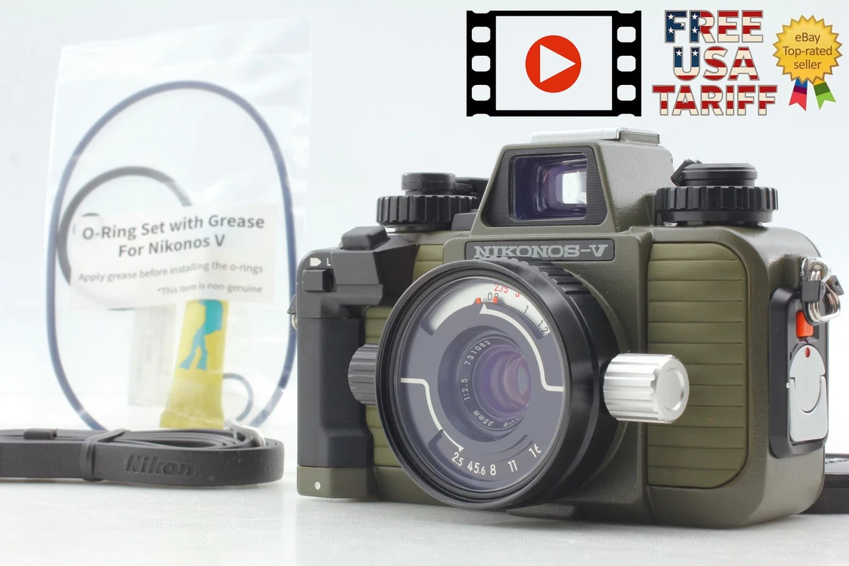 NIKON NIKONOS V カーキ NIKKOR 80mm NIKON NIKONOS V カーキ NIKKOR 80mm Nikonos-V Review
