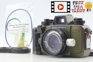 [ Fast neuwertig] Nikon NIKONOS V olivgrüne Kamera UW Objektiv 35 mm f/2,5 aus Japan - Bild 1 von 19