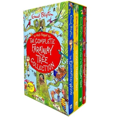 The Magic Faraway Tree Complete Collection 4 Books Box Set - Ages 7+ - Paperback - Image 1 of 4