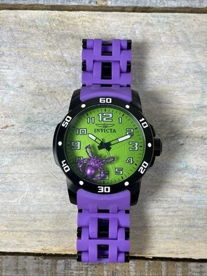 Raro! Invicta Sea Spider relógio masculino 19785 48mm descontinuado roxo/verde - Imagem 1 de 4