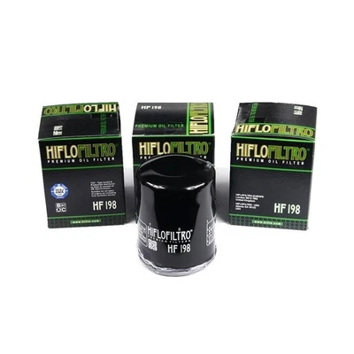 3x Filtro HF198 para Polaris Ranger Ace Rzr Deportista Indio FTR1200 Victoria - Imagen 1 de 2