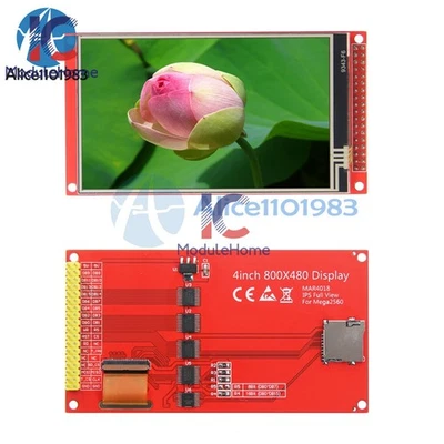 4 Zoll TFT LCD Farb Touchscreen Modul für Arduino Unterstützung Mega2560 5V - Bild 1 von 4