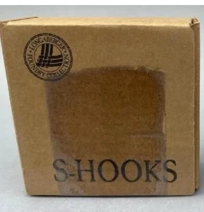 Set Of (2) Longaberger Metalworks Wrought Iron S HOOK Hangers 71129 NIB NOS - Picture 1 of 3