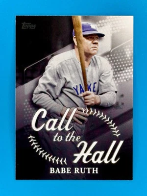 2025 Topps Series 1 - Call to the Hall #CTH-14 Babe Ruth - Image 1 of 2