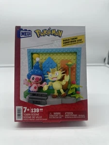 JUEGO DE CONSTRUCCIÓN MEGA BLOKS CONSTRUX POKEMON TOWN SCENE HTJ03 NUEVO 2023 MATTEL - Imagen 1 de 8