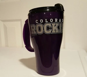 MLB Colorado Rockies 16 Unzen Roadster Kunststoff Reisebecher Tasse mit Deckel  - Bild 1 von 2