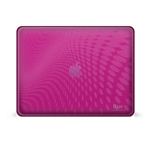 Funda Rosa Flexi Transparente Patrón Onda de Punto para iPad 1G - Imagen 1 de 1