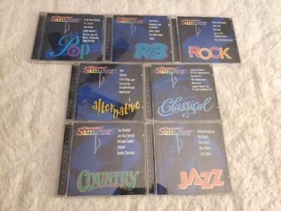 DISCOVERY SAMPLER 7 CD Lot POP Rock R&B Alternative JAZZ Country CLASSICAL — 第 1/3 张图片