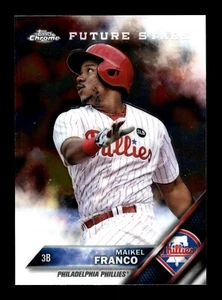 2016 Topps Chrome Baseball Maikel Franco #64 Philadelphia Phillies - Picture 1 of 2