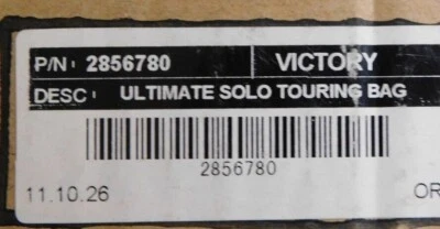 NUEVO Bolso de Turismo Victory Vision Cross Roads Ultimate Solo Original 2856780 Nuevo de Lote Antiguo Foto 1 de 4