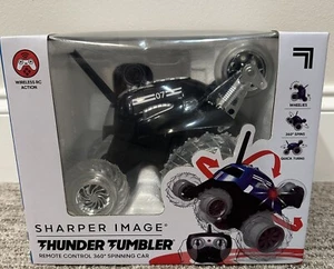 Sharper Image Thunder Tumbler Wireless Remote Control Spinning Car New in Box - Picture 1 of 7