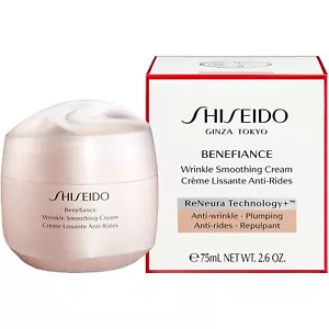 Shiseido Benefiance Wrinkle Smoothing Cream 2.6 oz - 75 ml - Picture 1 of 5