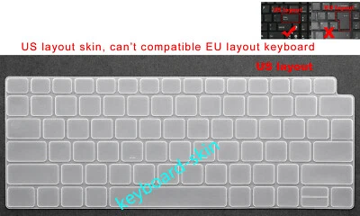 Keyboard Skin Cover For Dell Latitude 9420 9430 P141G P142G 9510 9520 P94F P95F - Image 1 of 4