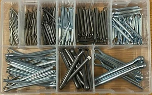 M2 - M8, pasador dividido Cotter, surtido en caja, acero dulce, métrico. - Imagen 1 de 5