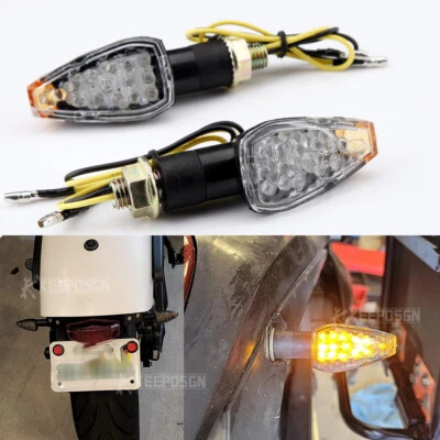 Motorcycle LED Turn Signal Blinker Lights For Honda Zoomer NPS50 Ruckus 50 03-12 - Image 1 of 4