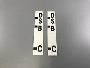 IDENTIFICATION MARKER 321-1707 FOR 2420-01-532-3399 WHEELED INDUSTRIAL TRACTOR - Picture 1 of 4