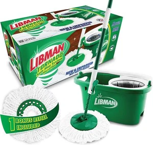 Tornado Spin Mop System - Mop and Bucket with Wringer Set for Floor Cleaning - Picture 1 of 8