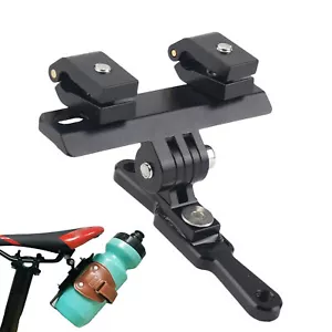 Bicycle Saddle Cage Converter Water Bottle Cage Extender MTB Bottle Mount Adapte - Picture 1 of 12