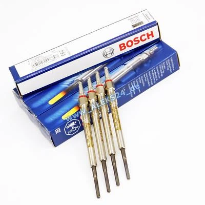 4x BOSCH GLÜHSTIFTKERZEN DURATERM für VAG PASSAT GOLF A3 A4 A6 2.0TDI 0 250 403  - Bild 1 von 4