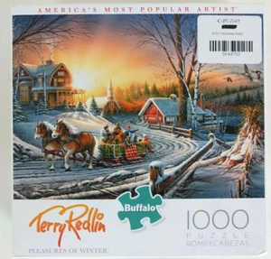 Terry Redlin Freuden des Winters Puzzle 1000 Teile Buffalo Games - Bild 1 von 4