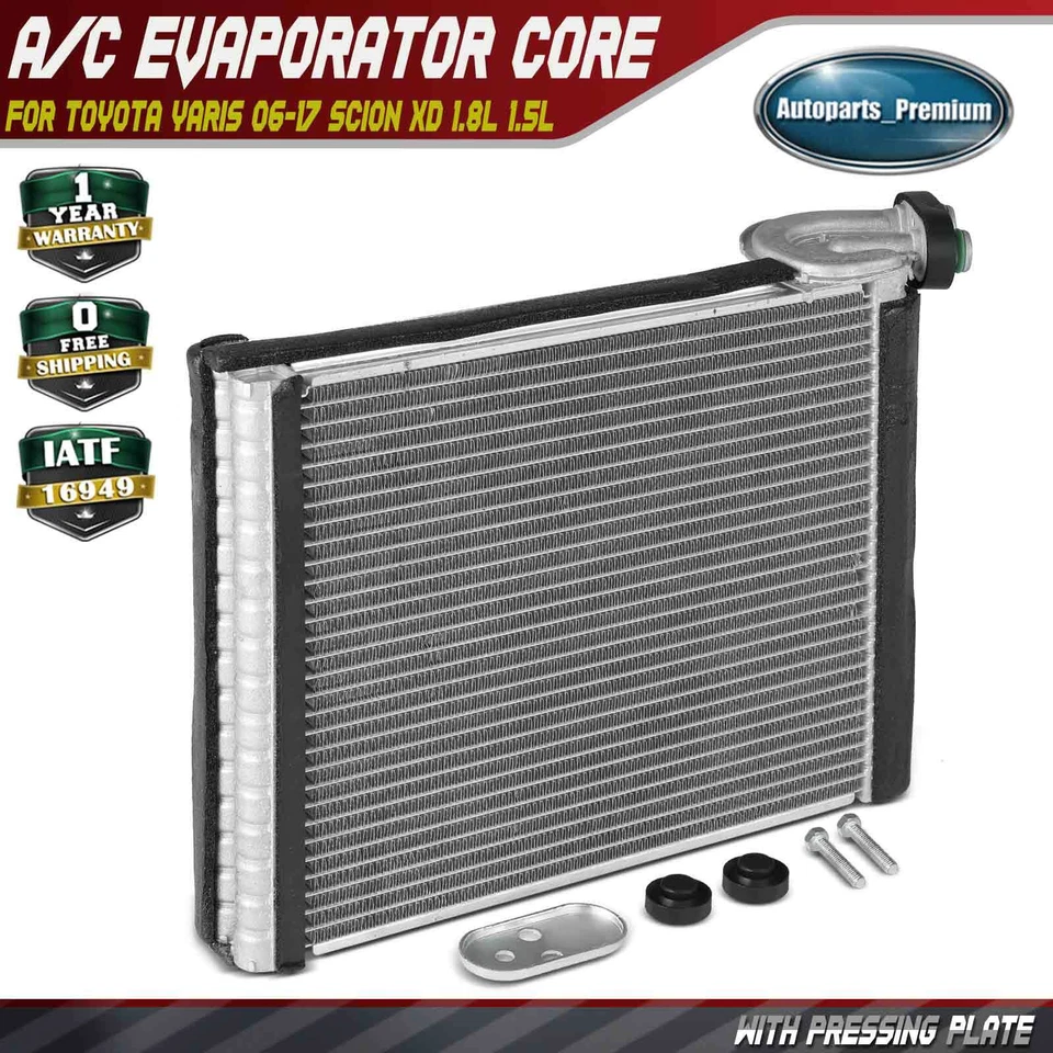 Front Side A/C Evaporator Core for Toyota Yaris 2006-2017 Scion xD L4 1.8L 1.5L - Image 1 of 4