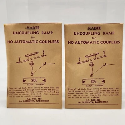 Kadee HO Uncoupling Ramp For HO Automatic Couplers Lot Of 2 Train Parts - Image 1 of 4