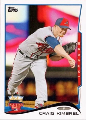 2014 Topps Update #US259 Craig Kimbrel Atlanta Braves - Image 1 of 2