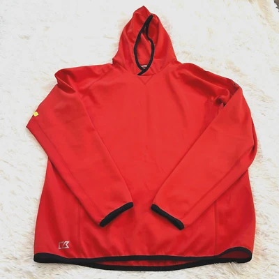 Sudadera con capucha Cutter Buck Traverse para hombre talla L naranja Drytec 50 Upf absorbente de humedad 15963 Foto 1 de 4