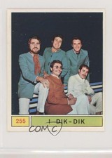 1969 Panini Cantanti I Dik-Dik #255 n1u