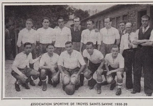 1961 -- ASSOCIATION SPORTIVE DE TROYES SAINT SAVINE 1938-39 3F358 - Imagen 1 de 1