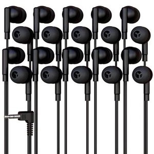 20 Pack Bulk Headphones Wired Earbuds for Kids Teens Adults Affordable In-Ear... - Picture 1 of 7