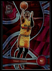 2021-22 Panini Spectra #11 Trae Young Asia Red Prizm - Picture 1 of 2