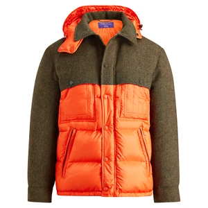 $2,495 Ralph Lauren Purple Label RLX Down Wool Puffer Jacket Parka Anorak Coat - Picture 1 of 6