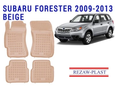 REZAWPLAST Floor Liners for 2009-2013 Subaru Forester Floor Mats All Weather — 第 1/4 张图片