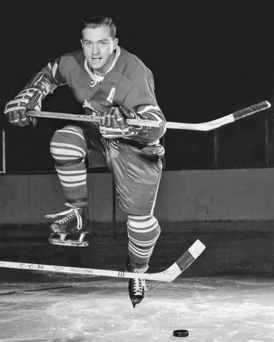 Toronto Maple Leafs DICK DUFF Glossy 8x10 Photo Print Hockey Poster HOF 2006 Cover