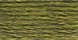 DMC 115 5-3011 Pearl Cotton Skein Size 5 27.3yd-Dark Khaki Green - Picture 1 of 1