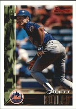 1995 Bowman New York Mets Baseball Card #287 Brett Butler