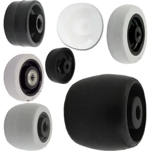 Rueda para muebles ruedas para muebles rueda de muebles de plástico rueda de repuesto Ø30 mm - Ø125 mm muebles - Imagen 1 de 19