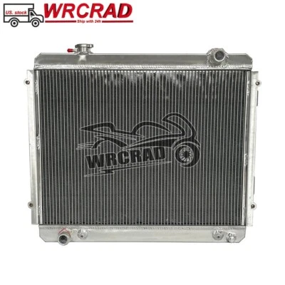 Aluminum Radiator Fit 1995-2004 1996 2003 2002 Toyota Tacoma 2.4L 2.7L 3.4 AT - Image 1 of 4