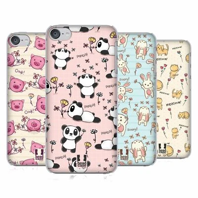 HEAD CASE DESIGNS CUTESY GARABATOS ESTUCHE TRASERO Y PAPEL TAPIZ PARA APPLE iPOD TOUCH MP3 Foto 1 de 4