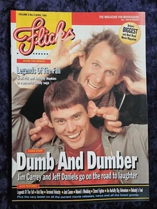 Flicks Magazine, Dumb And Dumber cover and feature - Jim Carrey - Picture 1 of 4