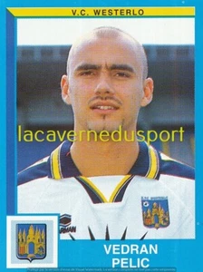 366 VEDRAN PELIC # WESTERLO STICKER PANINI FOOTBALL BELGIQUE 1999 2000 - Picture 1 of 1