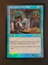 MTG Stronghold Machinist Nemesis Foil Uncommon English Slight Curl LP