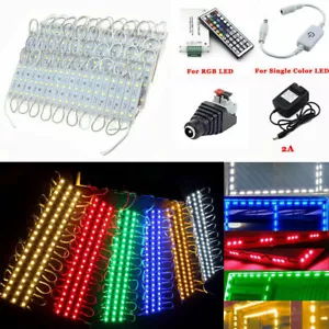 20FT 3 LED 5050 SMD Module Lights Kitchen Bar Under Cabinet Closet Lamp Kits US - Picture 1 of 23