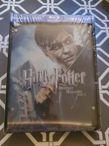 Harry Potter & the Deathly Hallows Part 1 Blu-Ray 3 disc Best Buy lenticular NEW - Picture 1 of 5