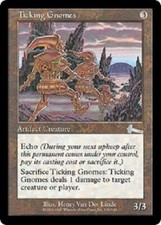 Ticking Gnomes x4 NM-VLP Magic the Gathering MTG Urza's Legacy, # 136