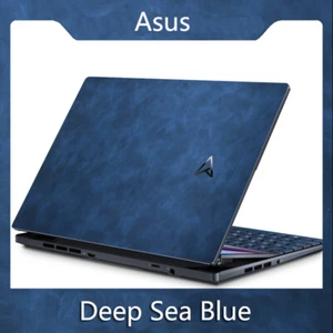 Leather Laptop Sticker Skin Decal Protector Cover for Asus vivobook 16 16" 2022 - Picture 1 of 19