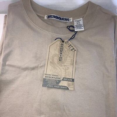 Camiseta Para Hombre Burnside Gear Nueva Mediana Envío Rápido Foto 1 de 3