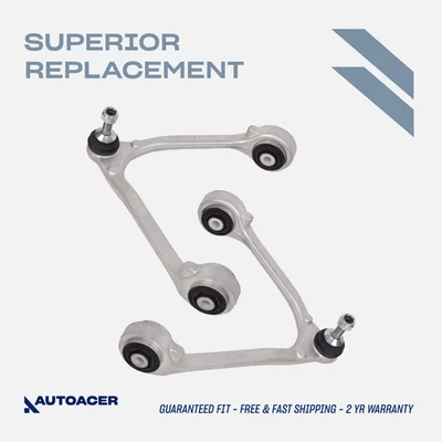 AUTOACER -2p Front Upper Control Arms Ball Joints Bushes For JAGUAR XJ XK S-TYPE - Image 1 of 4